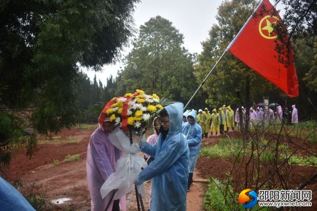 冒雨祭掃