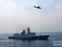  海軍舉行甲午戰(zhàn)爭(zhēng)120周年海上祭奠儀式