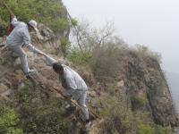 北京香山環(huán)衛(wèi)工每天工作15小時(shí)撿垃圾