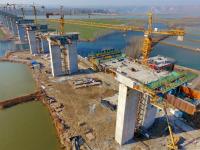 山西運(yùn)寶高速黃河大橋加緊建設(shè) 投資9.65億