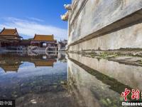雨后北京開啟蔚藍(lán)模式 故宮現(xiàn)“天空之鏡”