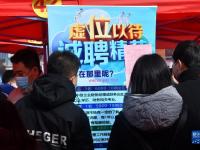 新春用工招聘忙
