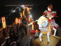 河北正定：流光溢彩繪古城
