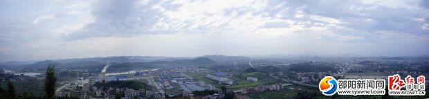 沪昆高速横贯隆回工业园区