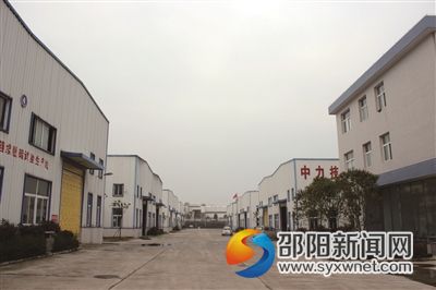 湘商产业园建设的标准化厂房。