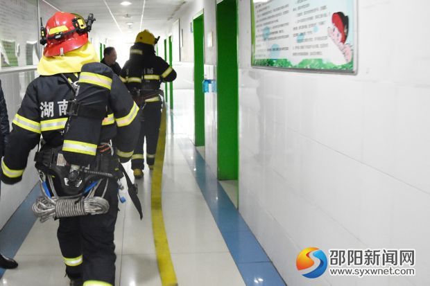 隆回县妇幼保健院开展消防应急演练活动1