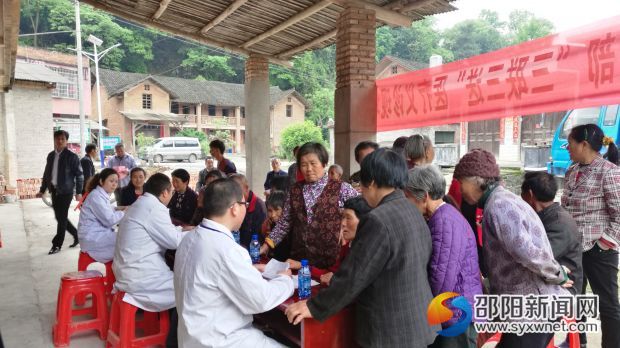 县人民医院医生正在问诊