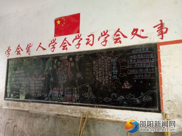 环保主题黑板报