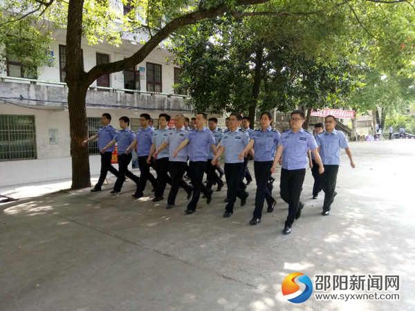 管教干部训练方阵1