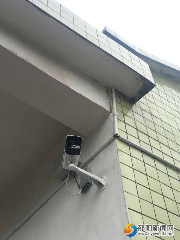 校园监控一角