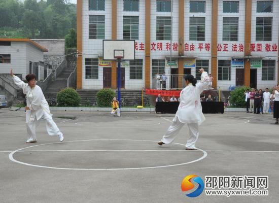 图为大成拳教练演练现场11