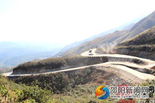 连接城步县城与南山国家公园的主要干线