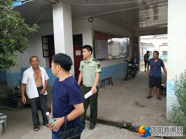 巡田乡敬老院消防设施安全检查