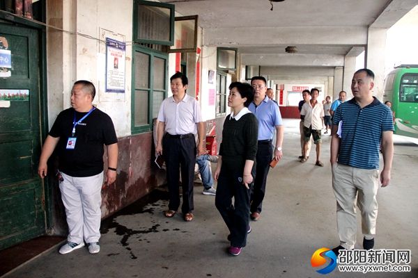 3、检查湘运绥宁分公司汽车总站汽车运营情况