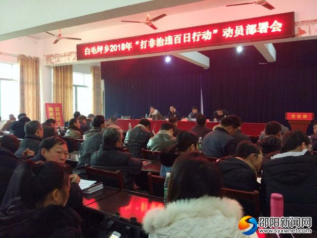 打非治违百日行动会议 (2)