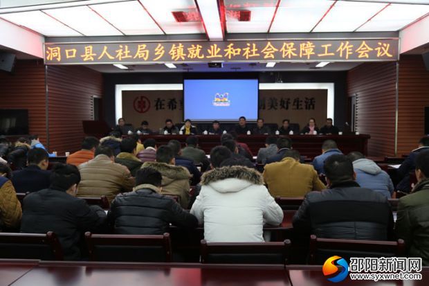 召开乡镇就业和社保工作会议