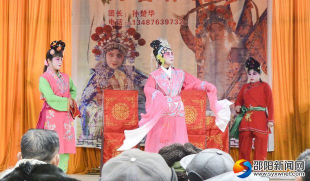 祁剧展演现场