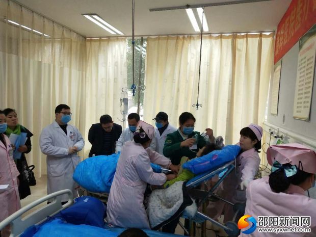 展辉医院院内急救实战现场