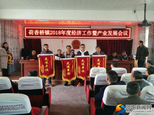 隆回县荷香桥镇2018年经济工作会