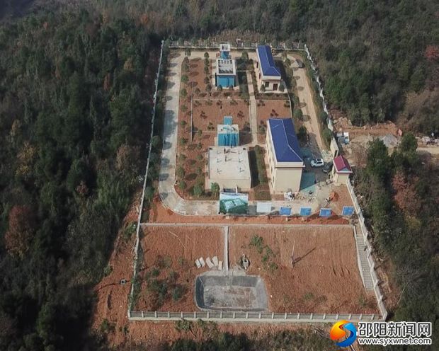 于今年元月通水试运行邵阳县黄荆乡大塘垅集中供水工程