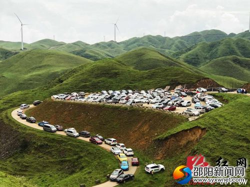 南山景区自驾游壮观场面