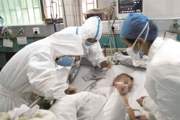 2009年,市中心医院全力对抗甲型H1N1流感疫情。