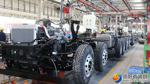 三一专汽生产车间