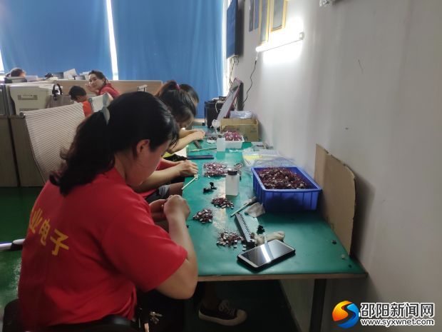 新宁县金业电子有限公司生产车间1