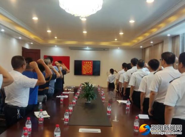 绥宁工业集中区与邵阳海关联合开展主题党日活动