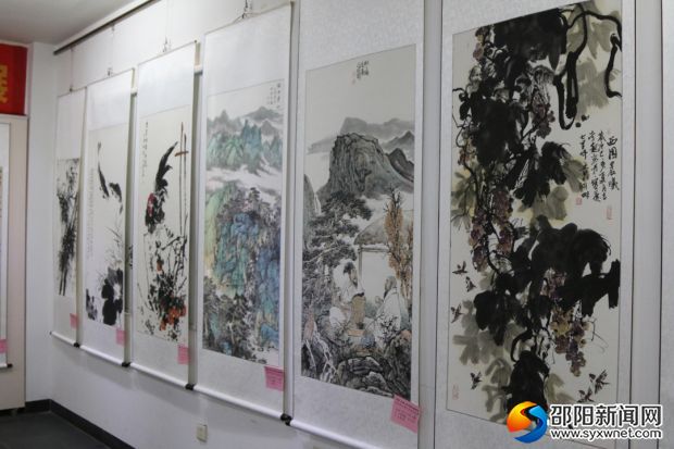 现场部分展出作品