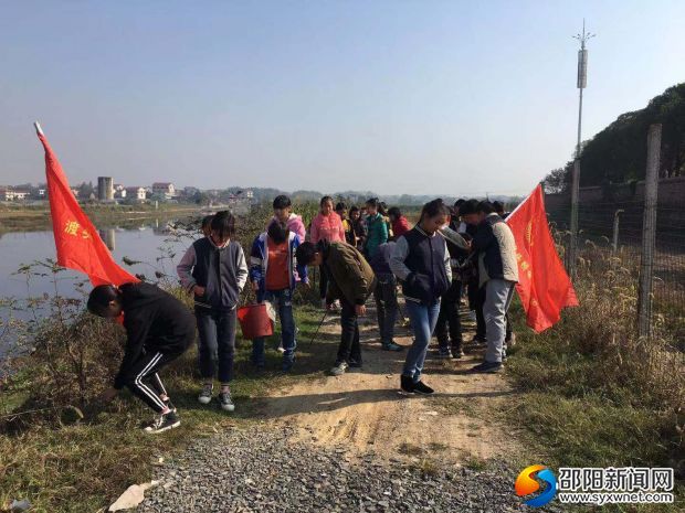同学们对于环保公益事业充满了热情