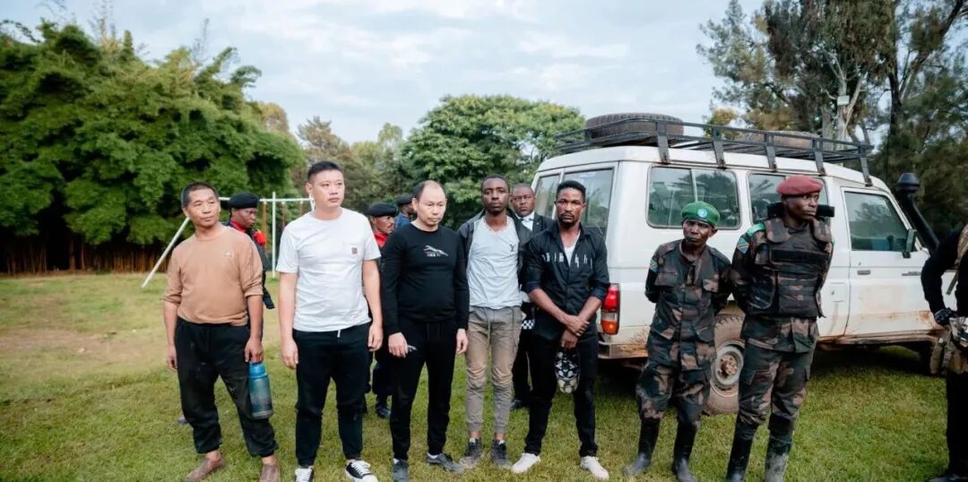 2025年1月,中国公民因在刚果民主共和国南基伍省非法采金被捕 - 俄罗斯卫星通讯社非洲版,1920,2025年1月6日