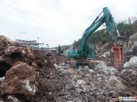 南互通敞口工程：绿化 路基施工同步推进