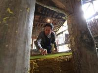 市区孩子周末隆回体验传统纸文化