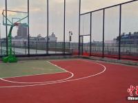  浙江天台一小学建成“空中操场”