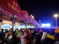 APEC小长假到来 北京站排队如春运