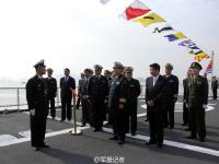  国产新型护卫舰首舰三门峡号交付东海舰队
