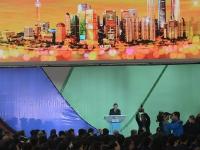 我国自主研制喷气式干线客机C919下线
