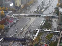 韩国7万人游行反对朴槿惠劳工政策