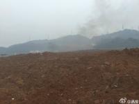 深圳一工业园山体滑坡 多栋建筑被吞没