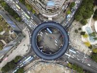 外媒盘点2015年最佳航拍图 北京大堵车入选