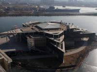 山东滨州现“五角大楼” 用地面积超十万平米