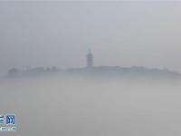 华东地区遭遇新春首场大雾