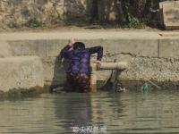 50岁大妈跳水救男孩 事后悄悄离开
