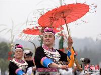 广西侗乡首届芦笙节 数百人比拼芦笙技艺