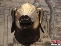 圆明园兽首陕西首展 三天逾两万游客