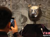 圆明园兽首陕西首展 三天逾两万游客