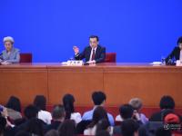 李克强总理答记者问 参会人数超千人