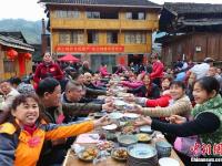 广西龙胜侗族民众欢度“祭萨节”