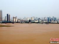 江西全省进入主汛期 赣江南昌段水位暴涨